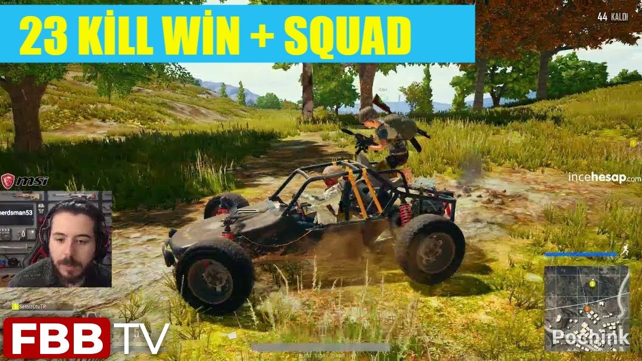 UNLOST EFSANE EKİPLE PUBG SQUAD (23 KİLL WİN)