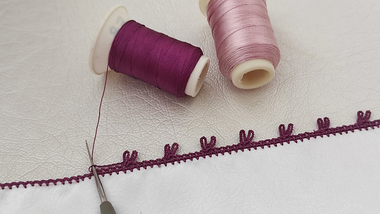 En Kolay Tığ Oyası Modeli  #crochet #tığoyaları #häkelmuster #puntilla
