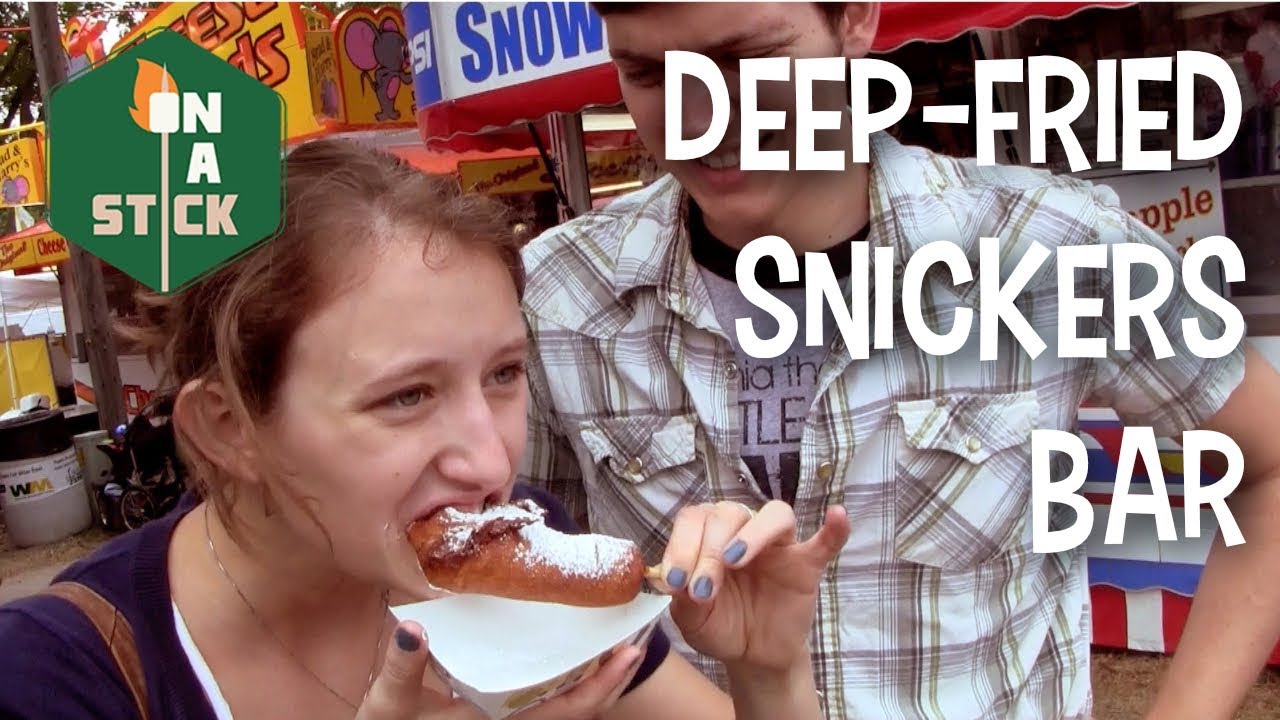 Deep Fried Snickers Bar - On A Stick, Episode 39