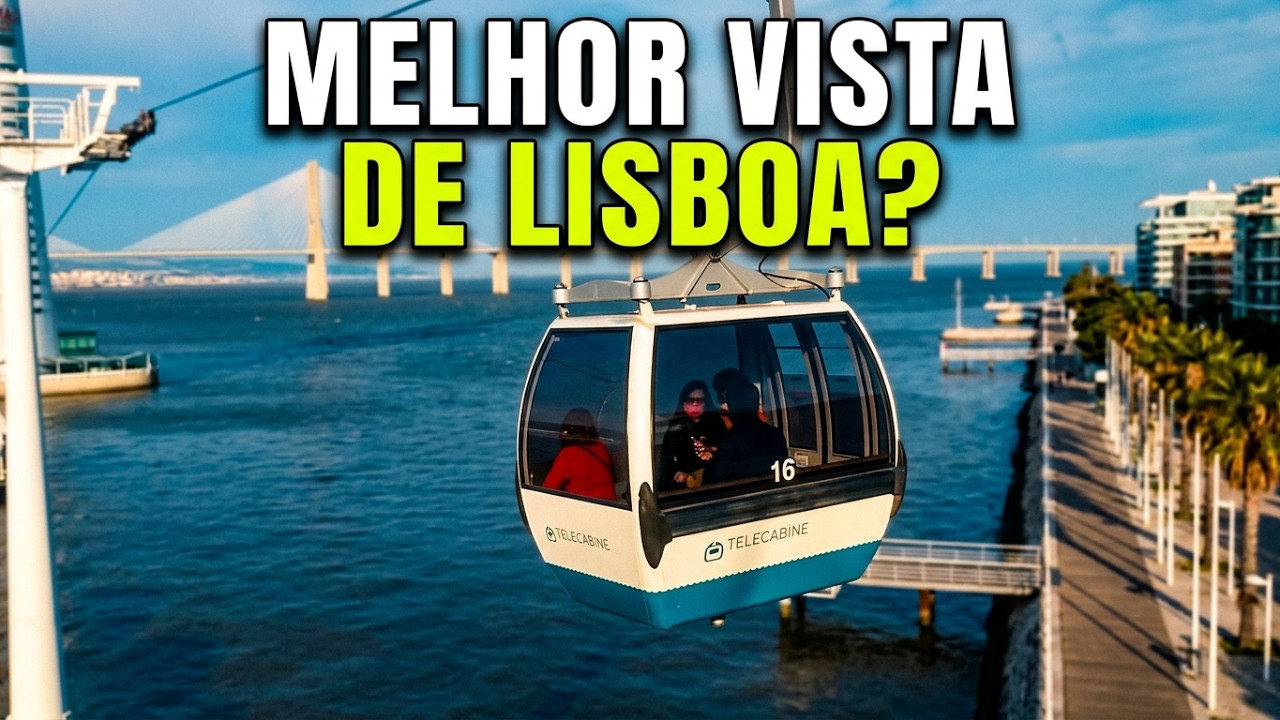 🛗 Teleférico do Parque das Nações – Uma viagem panorâmica sobre o Tejo 🌊 🇵🇹