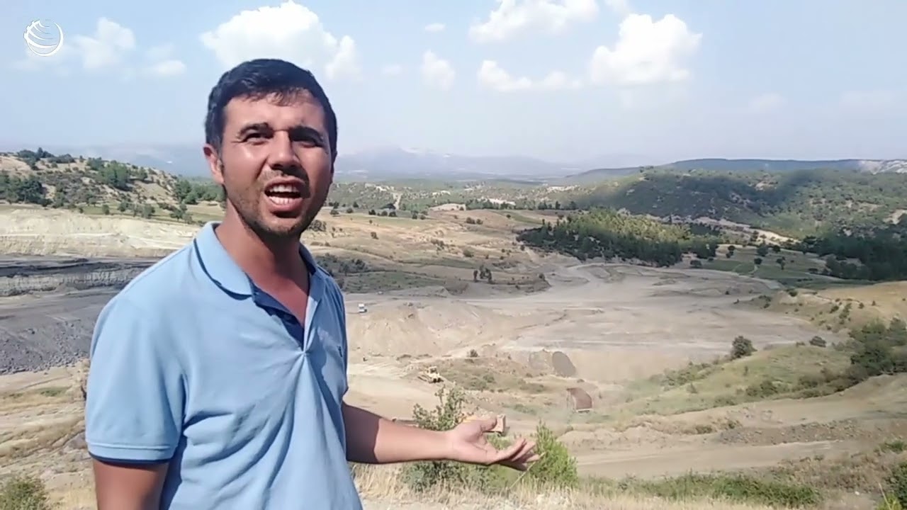 Denizli Tavas'ta Avdan Mahallesi halkı, verimli arazilerin üzerindeki kömür ocağına karşı direniyor