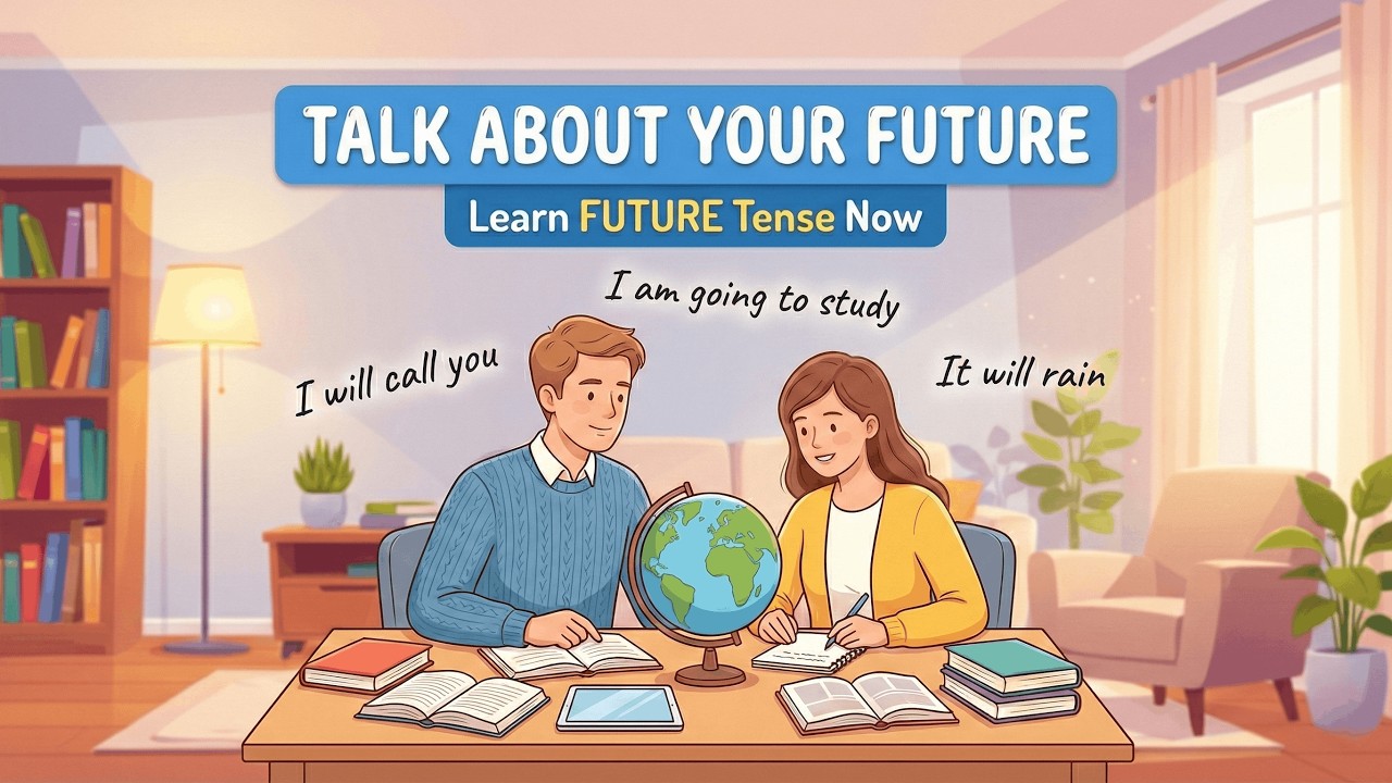 How to Talk About Your Future in English | Learn Future Tenses | Listening Practice for Beginners