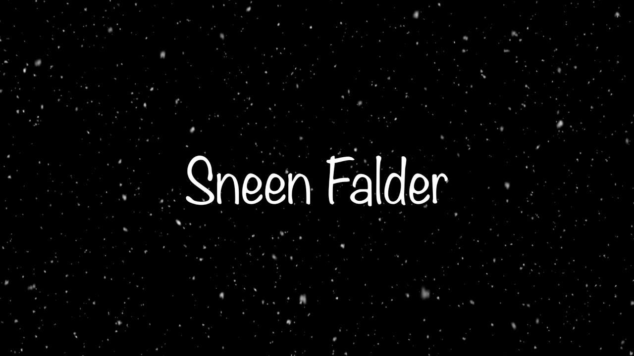 Sneen Falder - Mona Reesbøll