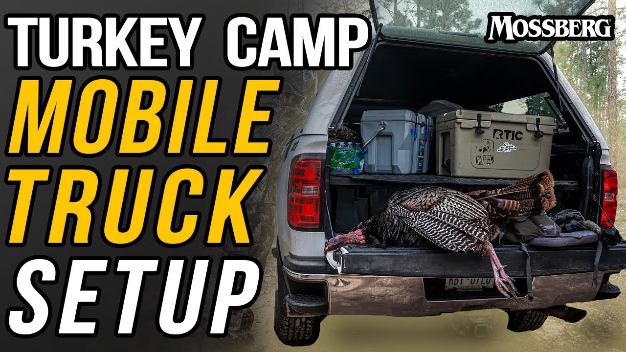 MOBILE TURKEY CAMP | The Ultimate Truck Setup For Hunting