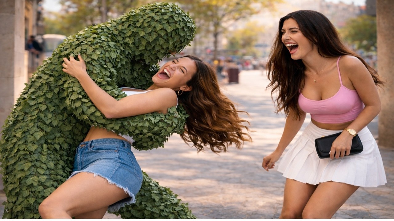 He Fell into the 😂 Bushman Prank.