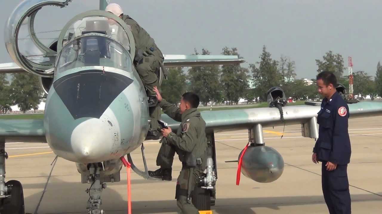 RTAF L-39 wing41 Departure.100ปี การบิน @ ดอนเมือง