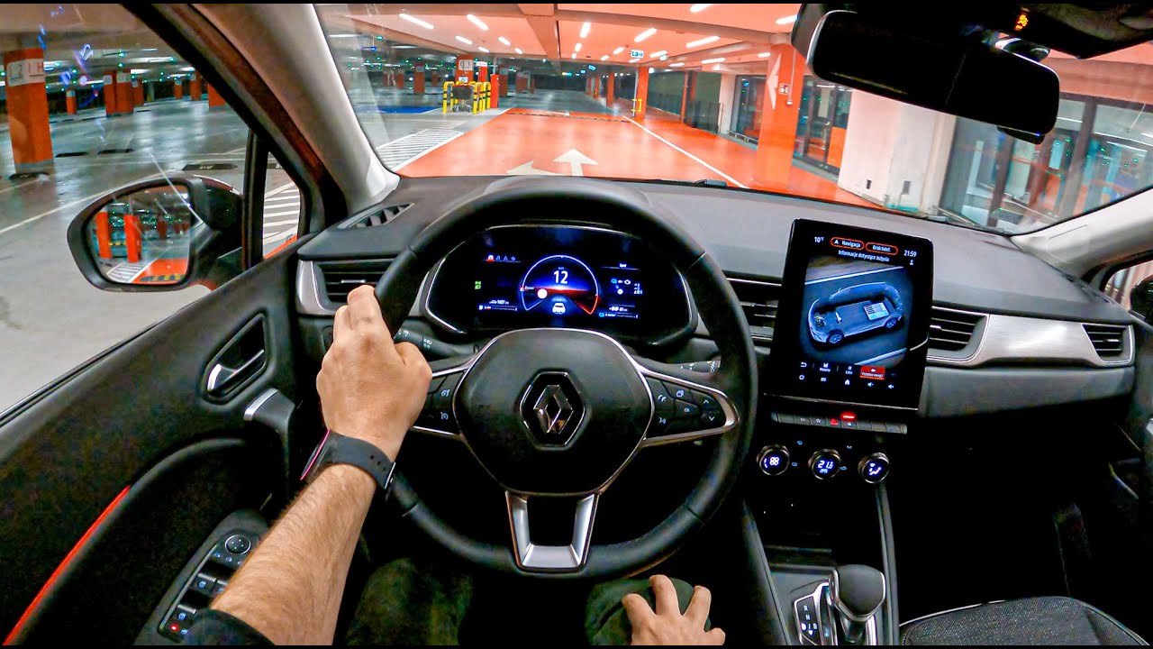 Renault Captur Night [Hybrid 160 HP] | POV Test Drive #840 Joe Black