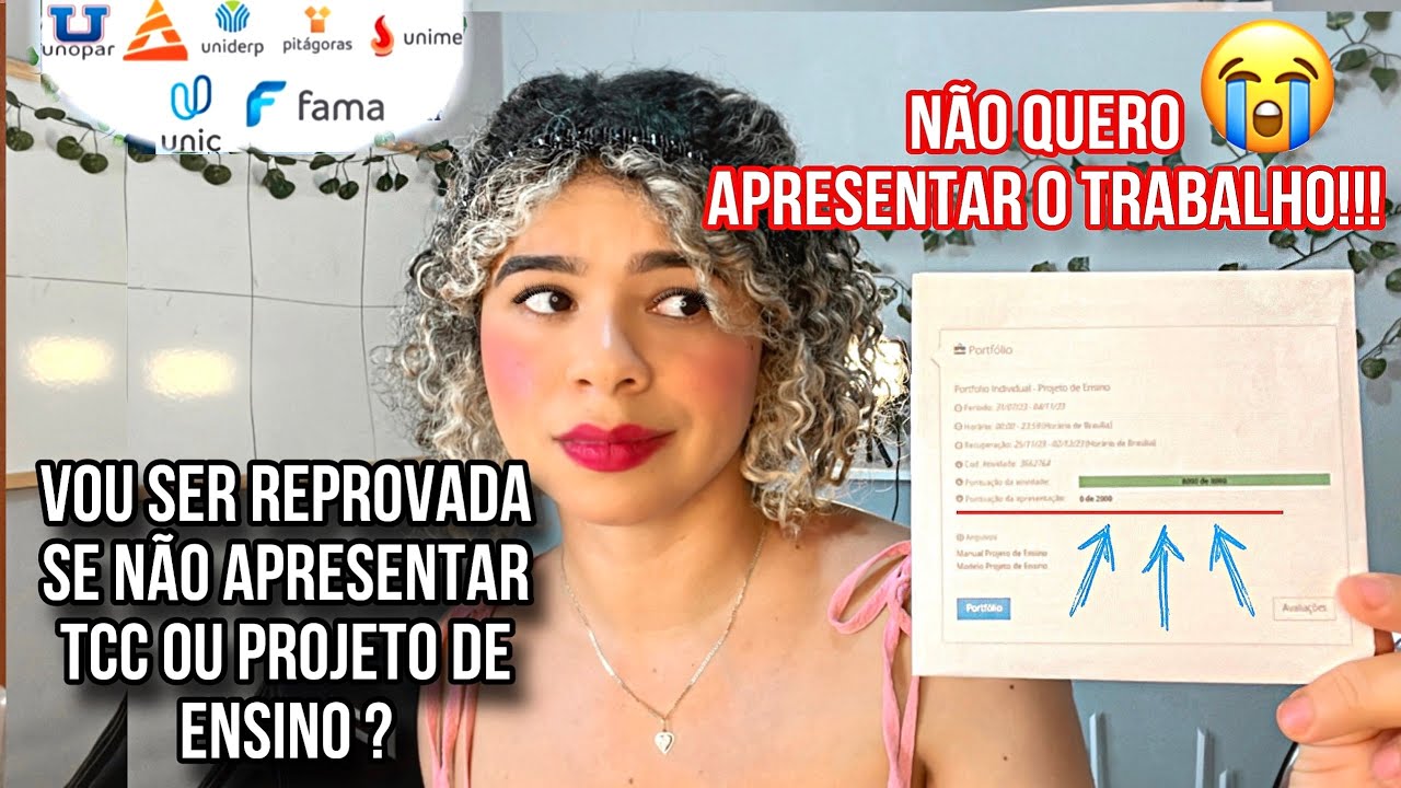 Apresentação de TCC ou PROJETO de ENSINO é obrigatório? #unopar #anhanguera #educação #foryou #fypシ