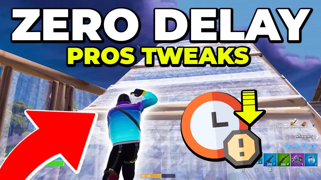 How PROS Get ZERO Input Delay In Fortnite! (Latency Tweaks)