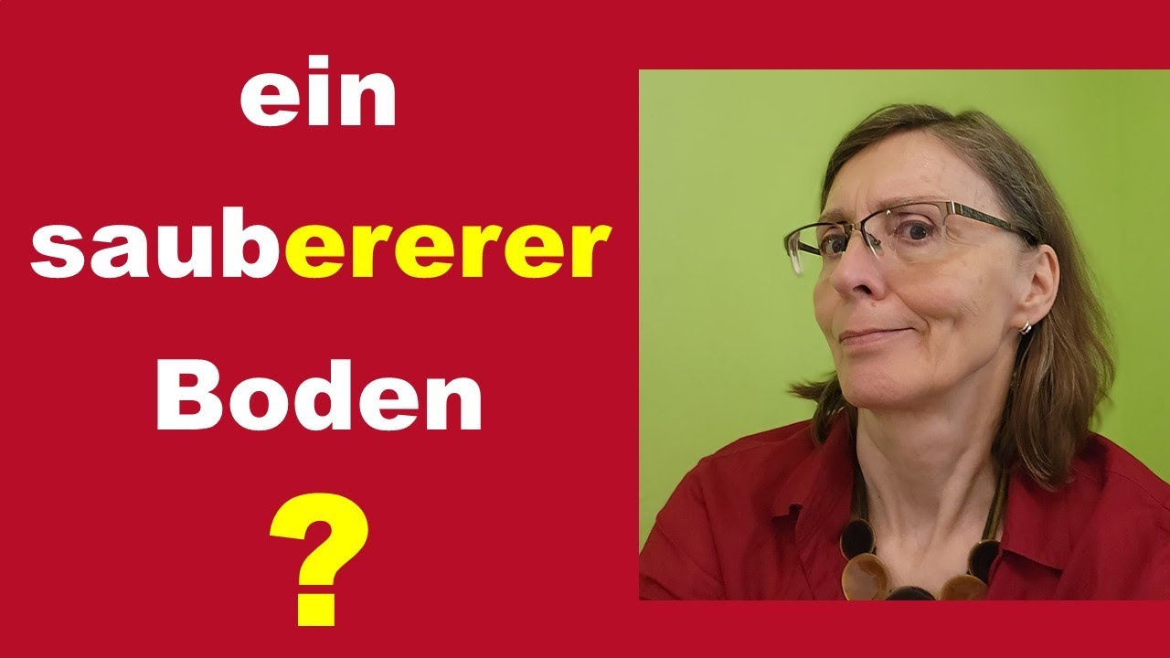 Wie viele Endungen muss man ans gesteigerte Adjektiv hängen? - (Deutsch B2)