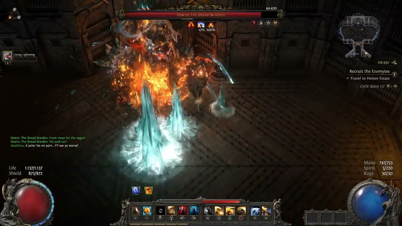 PoE 2 - Oswin - Shaman - Wyvern