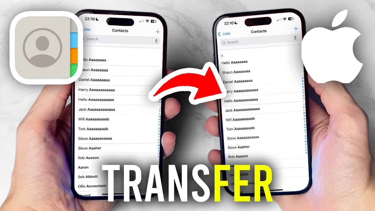 How To Transfer Contacts From Old iPhone To New iPhone - Full Guide