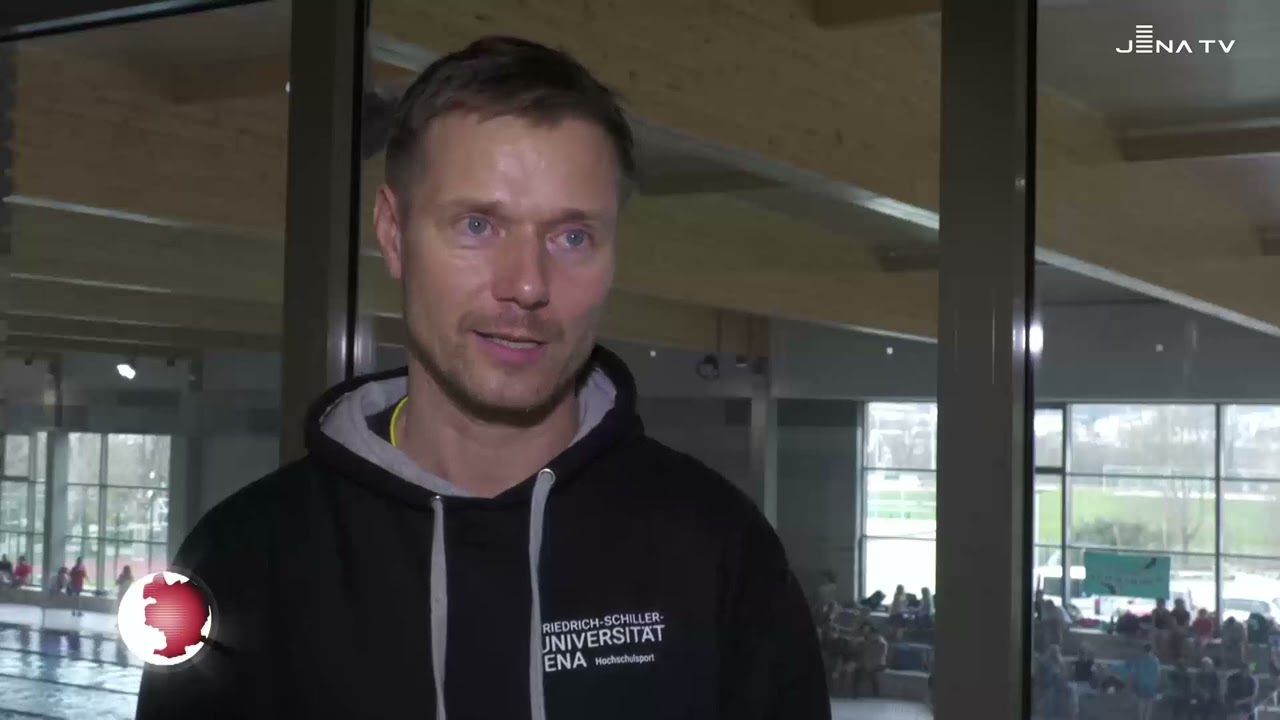 Th&uuml;ringer Meisterschaften in der neuen Sportschwimmhalle in Jena (JenaTV, 26.02.24)