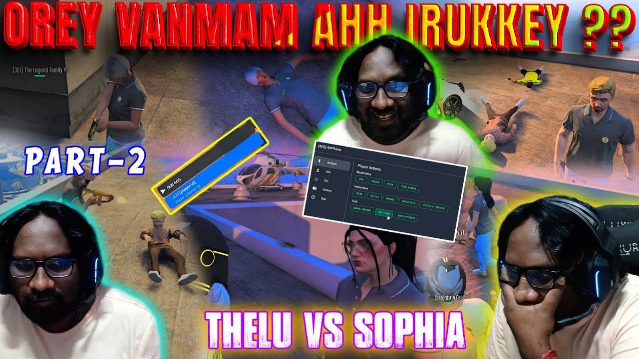 Sophia Mundai 😂🤷‍♂️| Part - 02 | Ep - 08 | #gtavtamil #mybloopers @gtatamilroleplay #shorts #gta