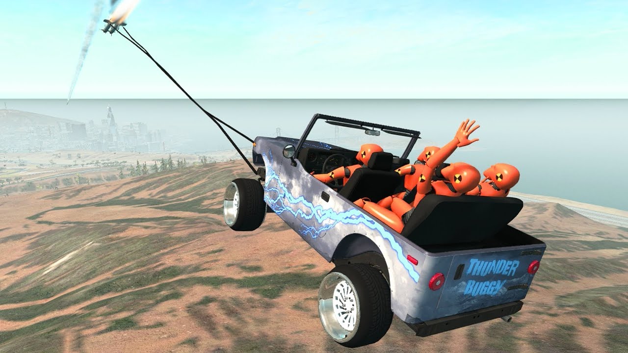 BeamNG Drive - Rocket Ride Crashes Special (HD)