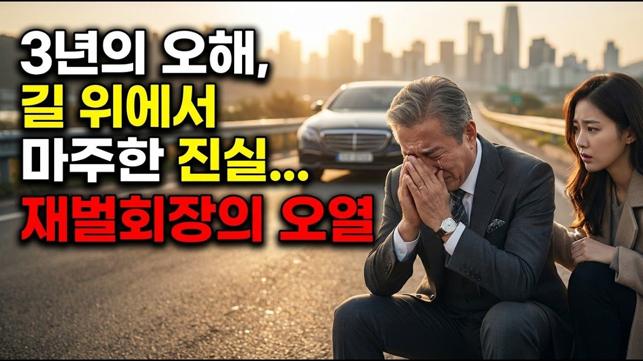 재벌회장의 눈물, 3년을 삼킨  진실의 오해가 무너진 그날
