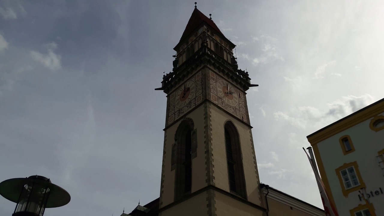 Glockenspiel vom Rathaus in Passau