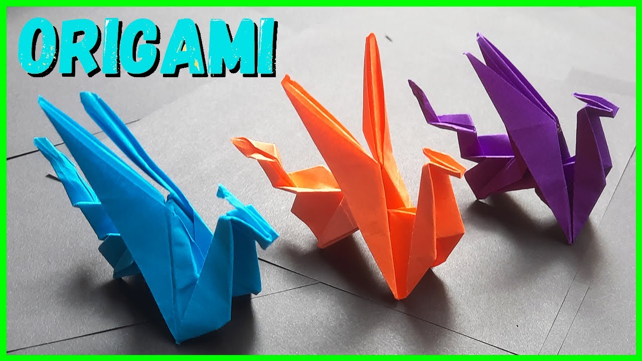 👉 DRAGON DE ORIGAMI 3D | PAPIROFLEXIA PASO A PASO