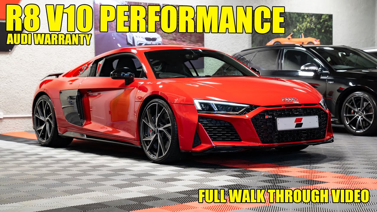 Audi R8 V10 Performance — видеообзор