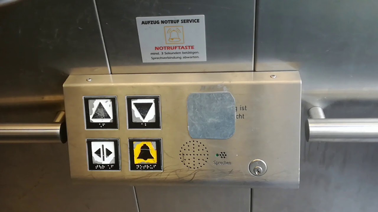 Aufzugstour im U/S-Bahnhof Dortmund Stadthaus