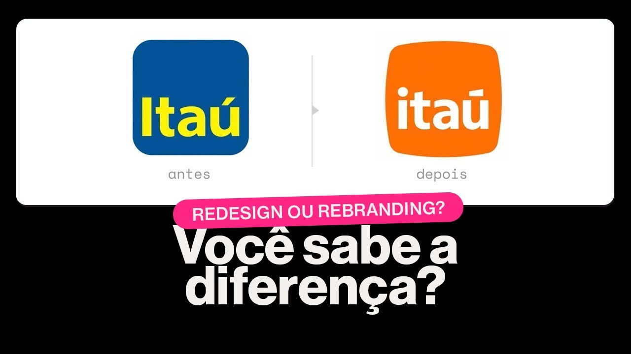 REDESIGN vs REBRANDING: Quando cada um é necessário?