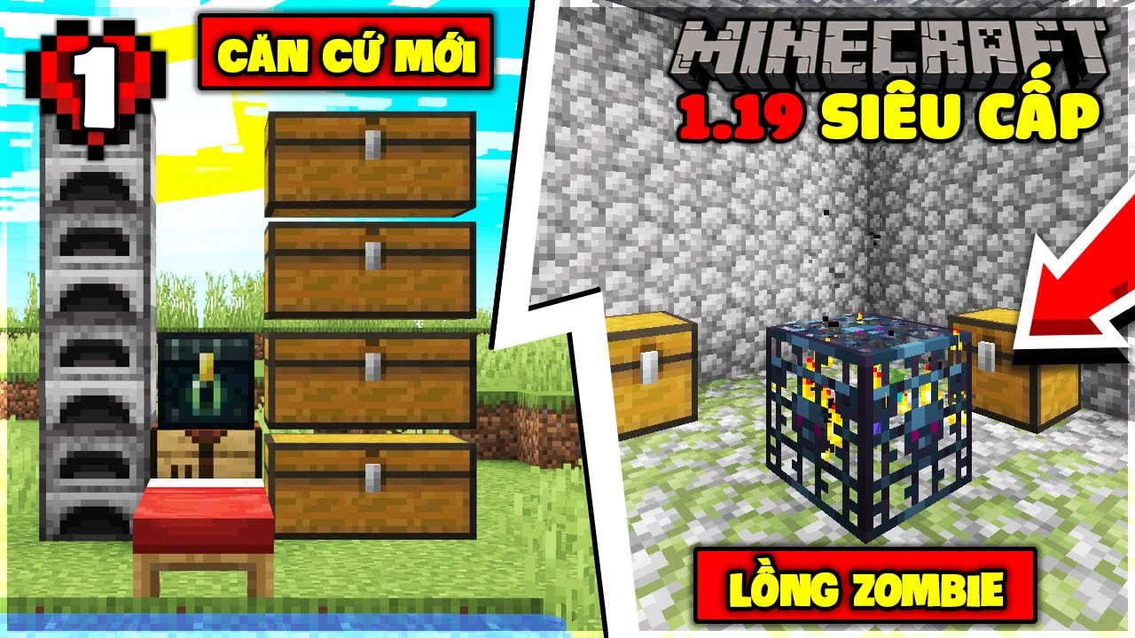 MINECRAFT 1.19 SIÊU CẤP*TẬP 1 | KHỞI ĐẦU 1 HÀNH TRÌNH MỚI!!
