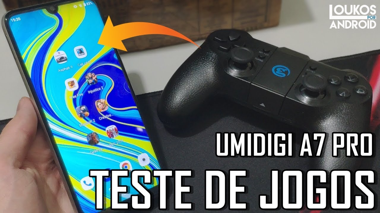 UMIDIGI A7 PRO - TESTE DE JOGOS [FREE FIRE, COD MOBILE, ASPHALT 9.....] SER&Aacute; QUE &Eacute; BOM?