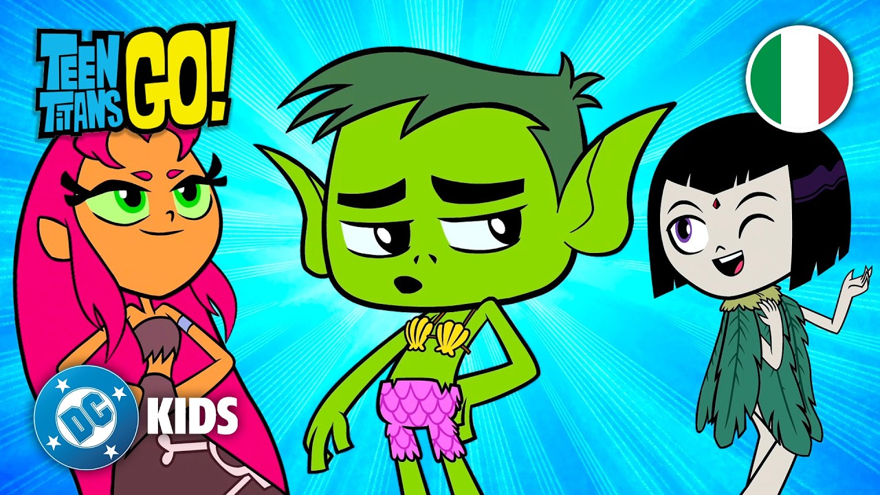 Sfilata di Moda sull'Isola | #TeenTitansGo! in Italiano 🇮🇹 | @DCKidsItaliano​