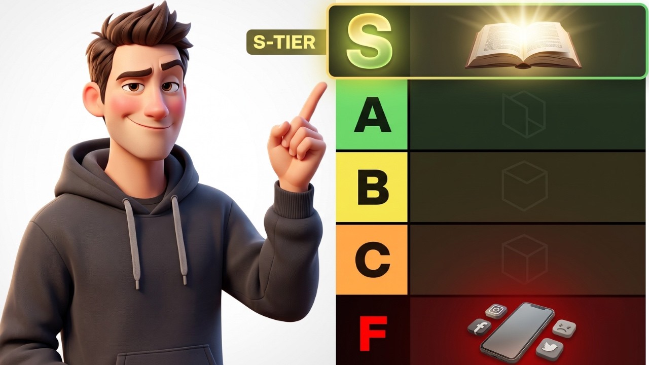 Ranking Every Study Habit From F-Tier to S-Tier