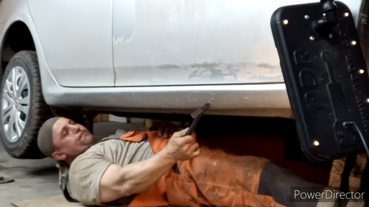ремонт порога без покраски