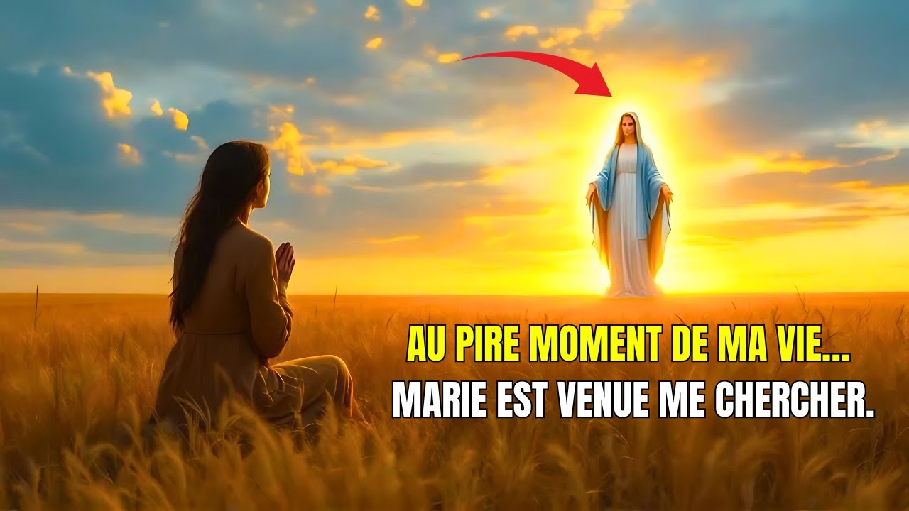 J’ai vu la Vierge Marie dans le champ quand je n’avais plus la force de vivre… et tout a changé.