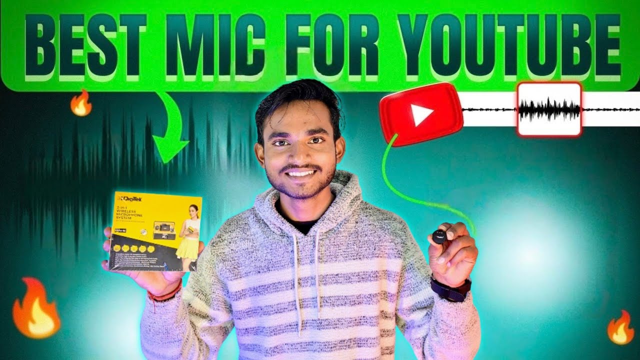 Best Mic For Youtube | Android, IPhone & Camera Supported || Pintu kashyap 