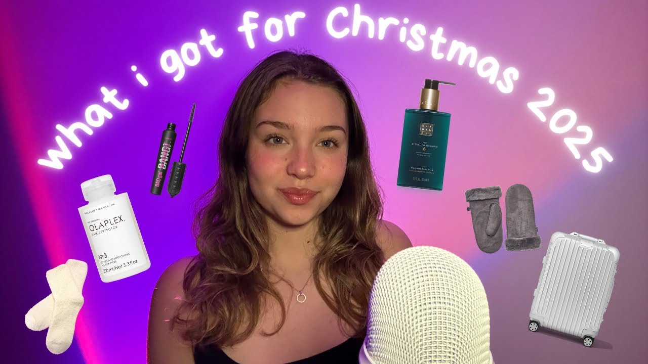 ASMR Whispered Christmas Haul 2025! 💖🎄