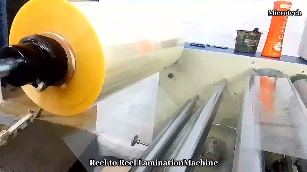 REEL to REEL LAMINATION MACHINE | MICROTECH MACHINERY WORKS |