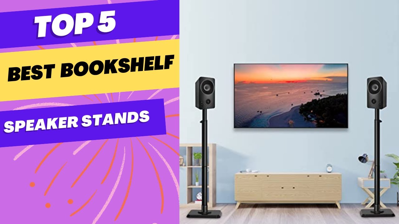 Best Bookshelf Speaker stands 2025