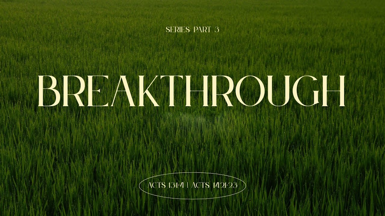 Breakthrough (When God's People Seek Him Series Part 3) | Jerry Berenguer | February 1, 2026