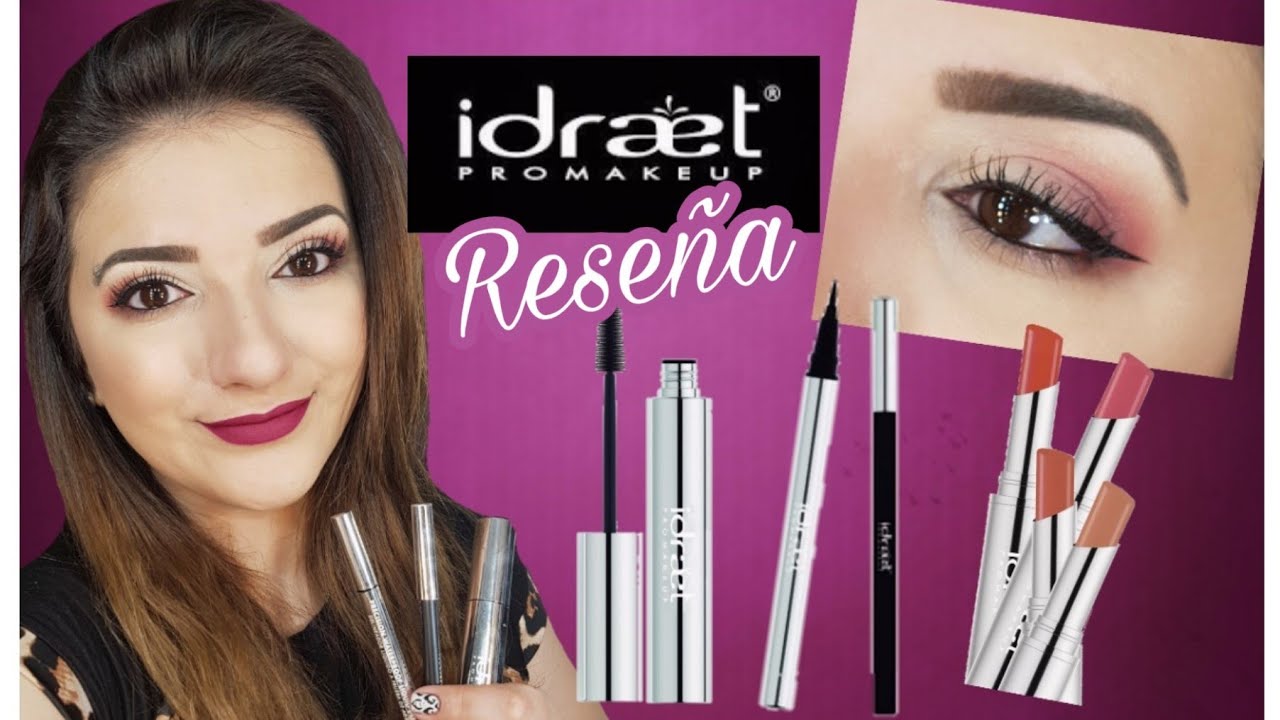 Probando Productos de Idraet  Delineadores, Mascara y Labiales