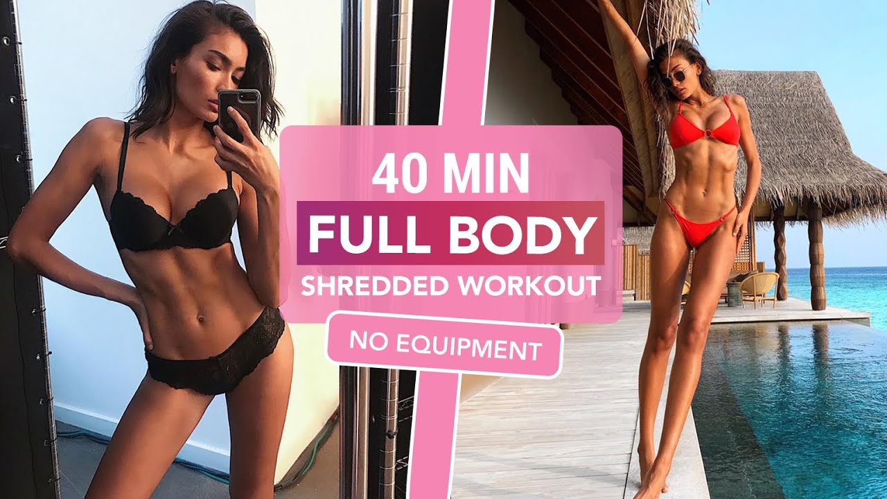 KELLY GALE FULL BODY SHREDDED WORKOUT || 40MIN