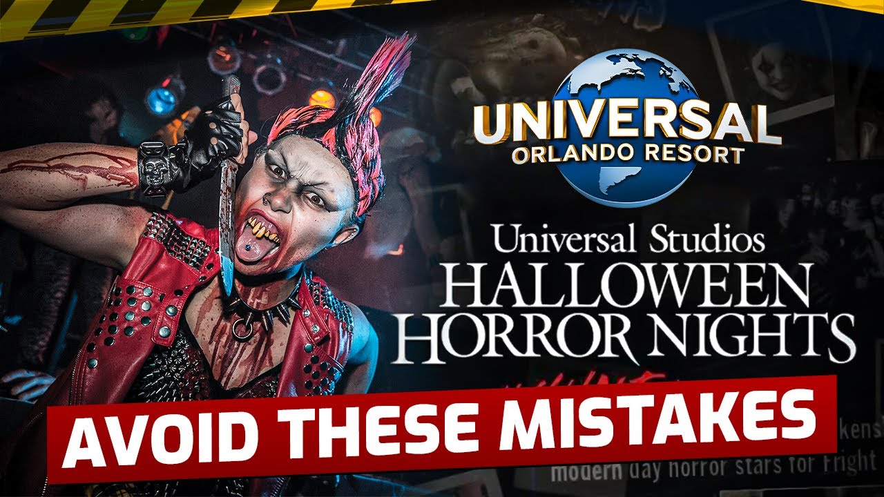 Избегайте этих ошибок в ночь ужасов Хэллоуина в Universal Orlando!