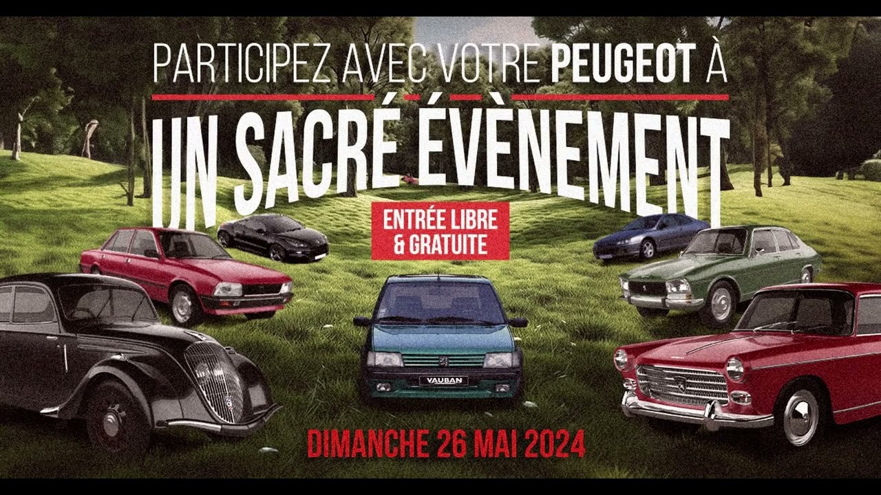 rassemblement peugeot au domaine de forest hill