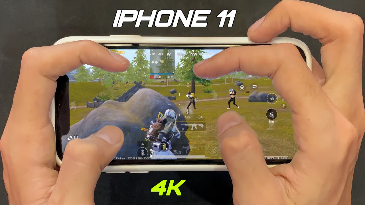 IPHONE 11 HANDCAM IN 2025 🔥/Smooth+Extreme PUBG Gaming Test😍/ NEW IOS 18.4 Livik Gameplay!