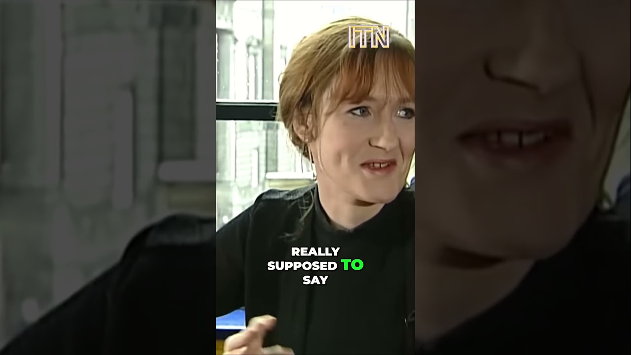 JK Rowling Lets Secret Slip on Harry Potter (1998)