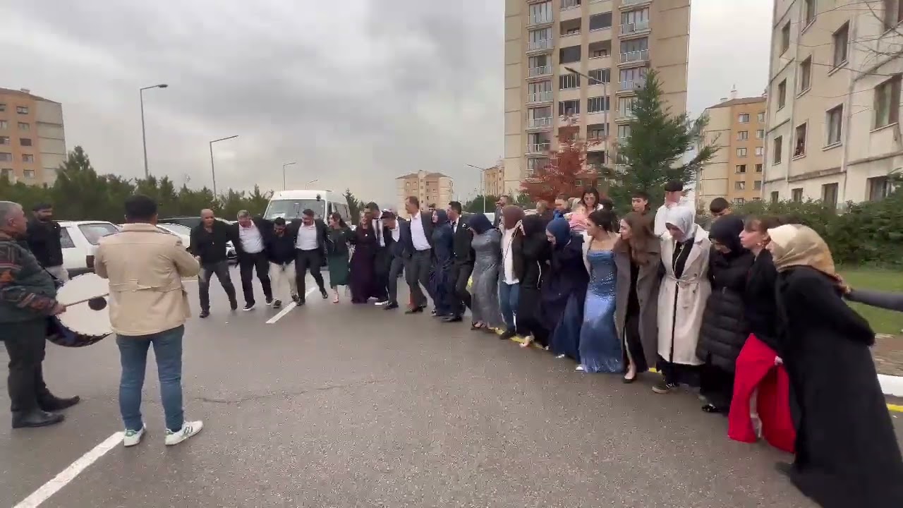 Bayburt Sünürlüler Gelin Evi önü istanbul Davul Zurna ihsan mutlu