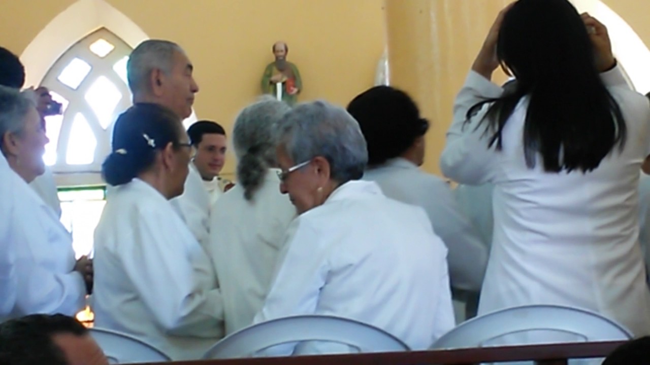 Despedida de padre Cláudio na paróquia de São Pedro em caririaçu