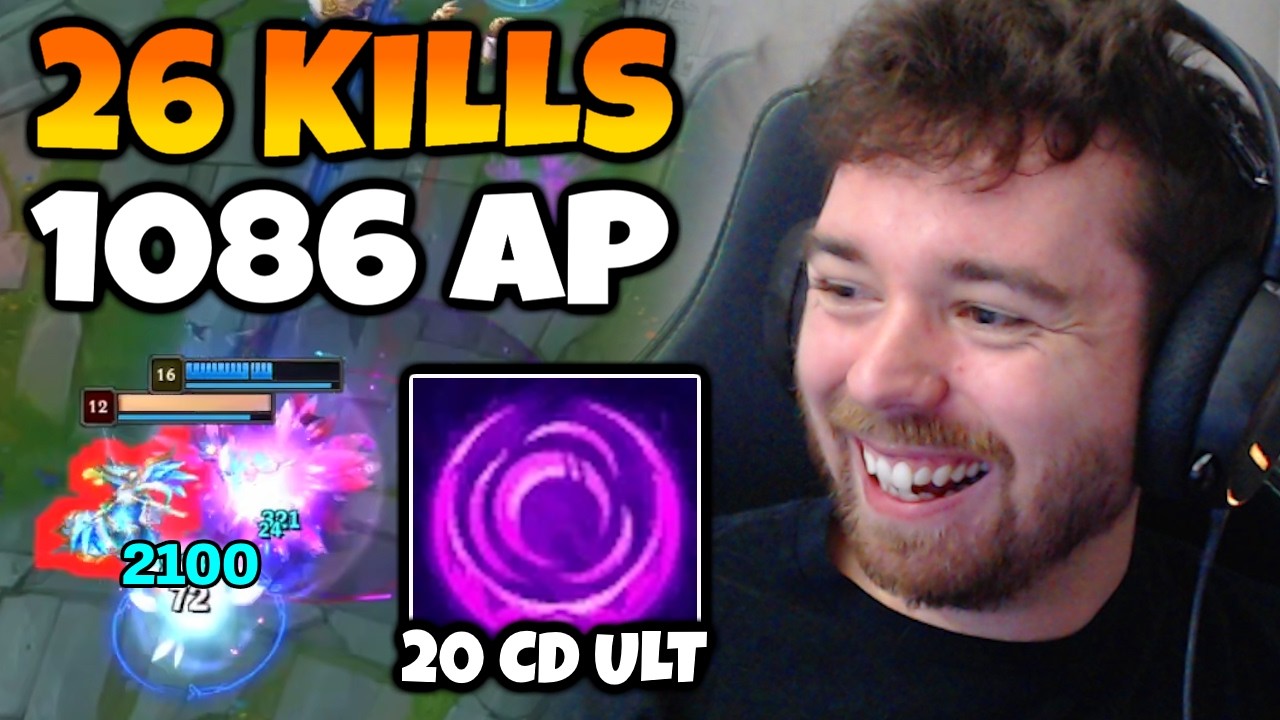 Casually getting 26 Kills on Leblanc with 1100 AP