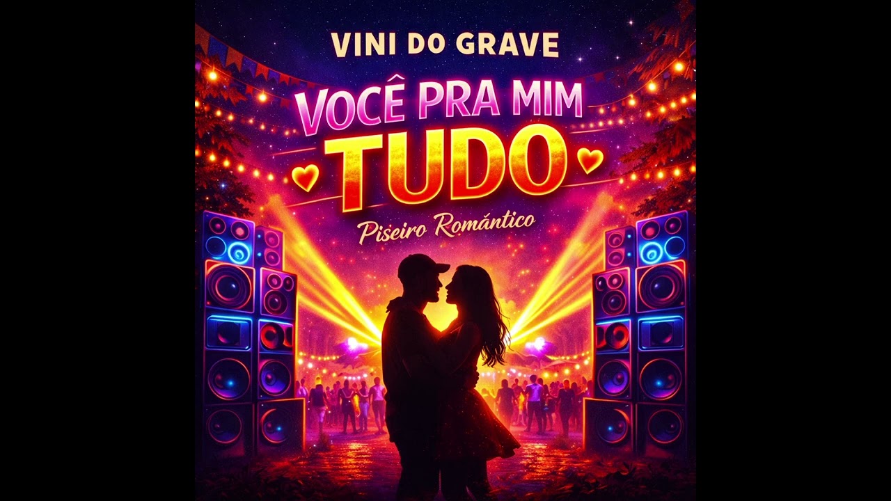 ❤️ VOCÊ PRA MIM É TUDO – VINI DO GRAVE ❤️Tem amor que não é metade.Não é opção.Não é momento.É tudo.
