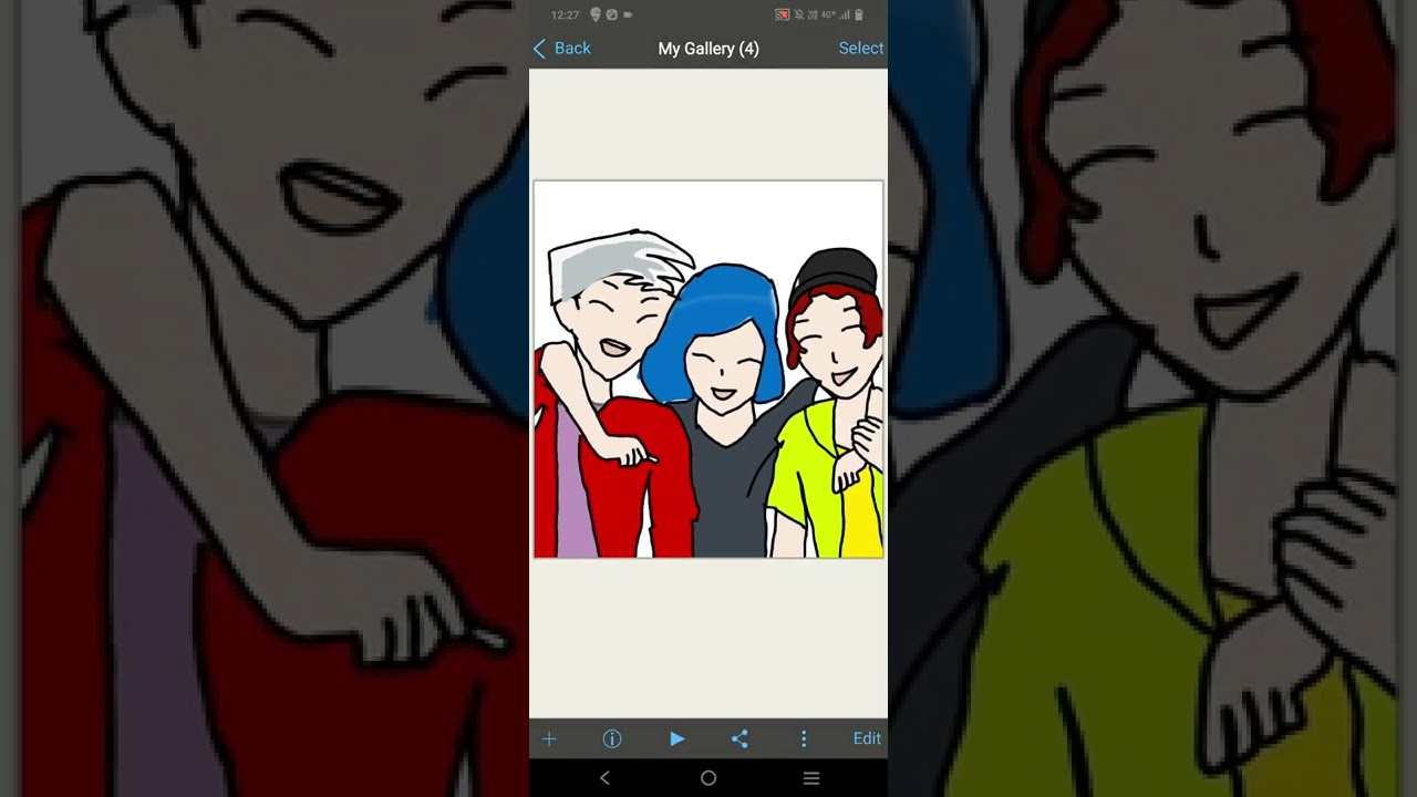 Jasmine.me.evan,Raj,Samira as anime