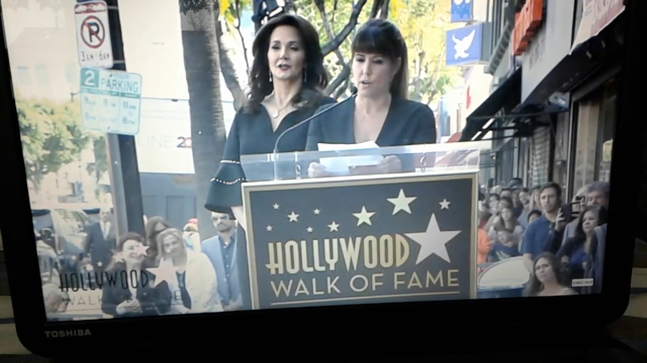 Lynda Carter Receiving Her Star on the Hollywood Walk of Fame April 3, 2018 Wonder Woman