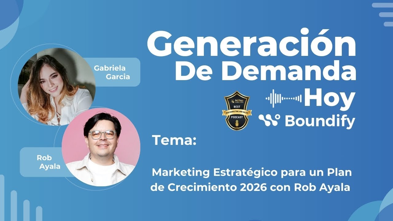 037. Marketing Estratégico para un Plan de Crecimiento 2026 con Rob Ayala