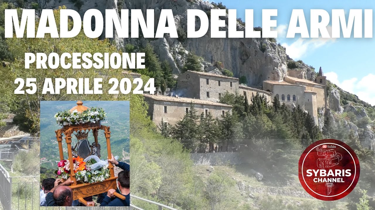 Riti Sacri e Tradizioni: la Processione della Madonna delle Armi 25 04 2024 - Cerchiara di Calabria